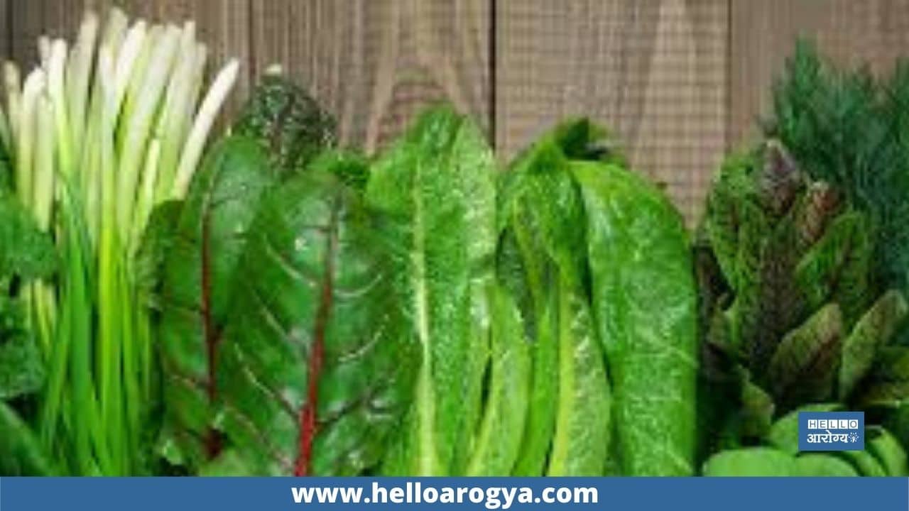 Medicinal uses of leafy vegetables included in your diet