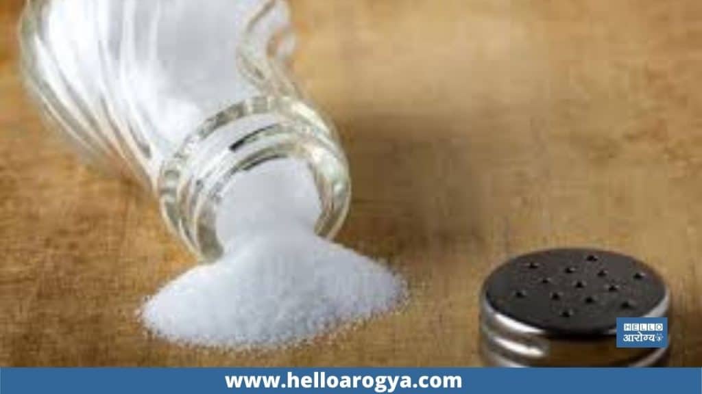 Side effects of salt in the diet